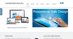 Desktop Screenshot of newtechserv.com